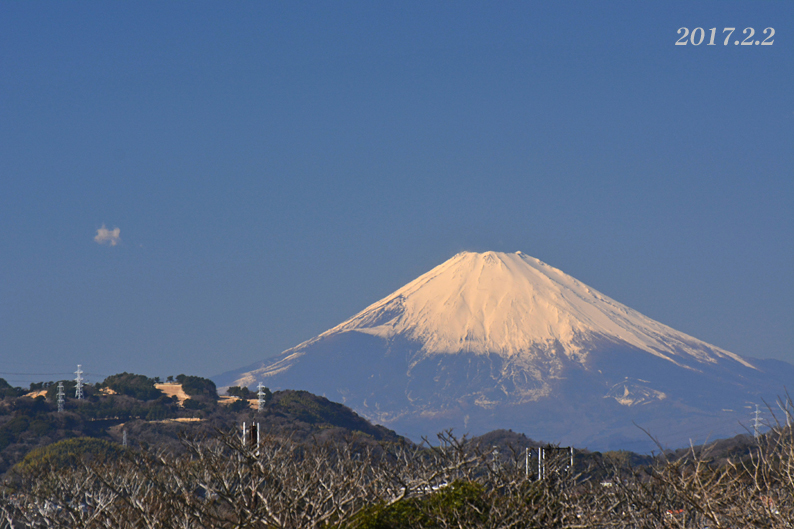 美しい時間帯に 富士山_d0251161_15210164.jpg