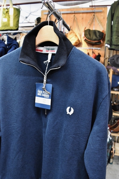 Nigel Calbourn × FRED PERRY ・・・ HALF ZIP SWEAT SHIRTS!★!_d0152280_16395076.jpg
