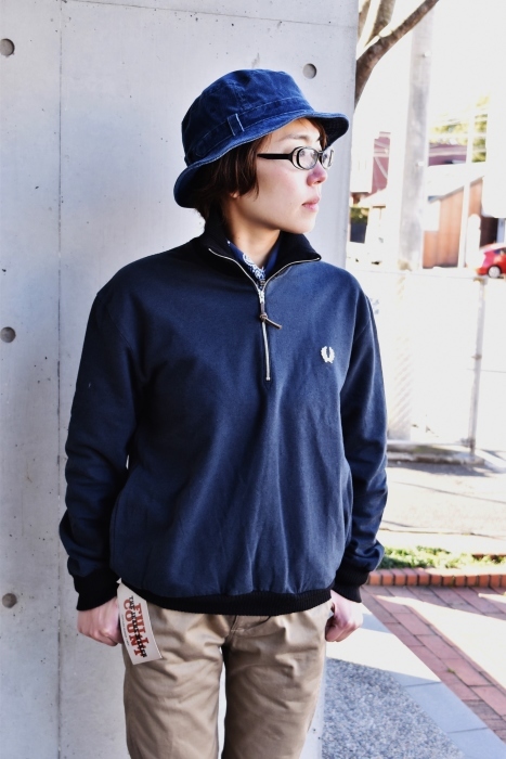 Nigel Calbourn × FRED PERRY ・・・ HALF ZIP SWEAT SHIRTS!★!_d0152280_16533191.jpg