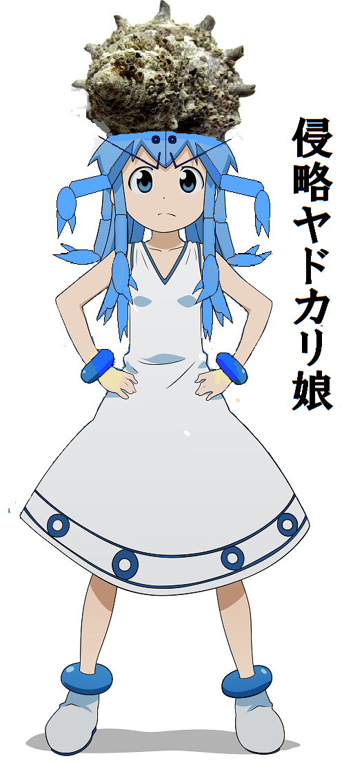 侵略 ヤドカリ娘 オリジナルの怪獣怪人 侵略 ヤドカリ娘 オリジナルの怪獣怪人