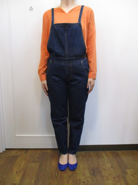 アングリッドungrid ストレートデニムサロペット Dimanche News Blog