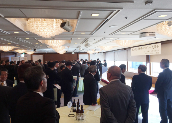 東京都職業能力開発協会、東京都技能士連合会の新年会_a0268618_09192983.jpg