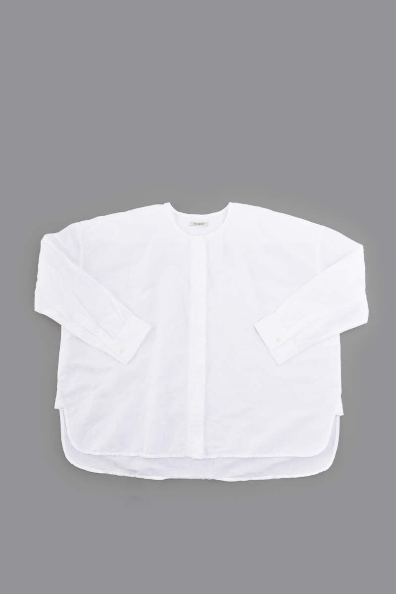 jujudhau　FLY FRONT SHIRTS (LINEN COTTON WHITE)_d0120442_17551226.png