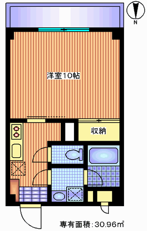 千歳烏山　３０．９６㎡の女性限定マンション_d0204154_1832815.gif