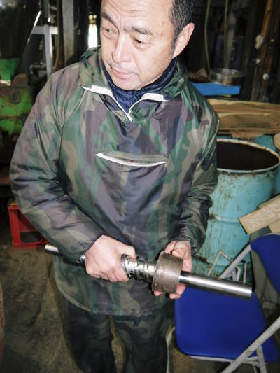 菊池水源産『白えごま油』の販売に向け、㈲堀内製油さんに搾油作業の依頼に行ってきました!(後編)_a0254656_18223371.jpg