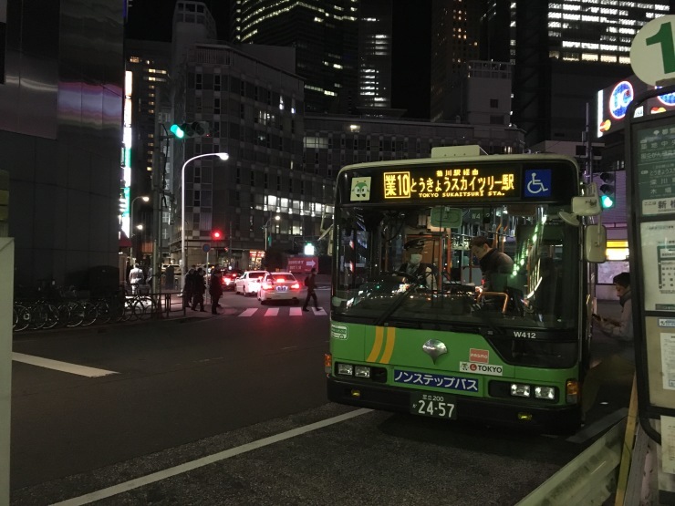 東京都営バス 新橋 とうきょうスカイツリー駅前 バスマニア