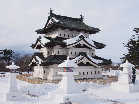 弘前城雪燈籠まつり*2017.02.09_b0147224_21555194.jpg