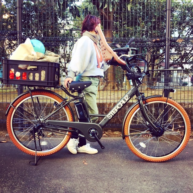 カスタム電動自転車 ステップクルーズe おしゃれ自転車 おしゃれ電動自転車 試乗車 リピト EZ ハイディ ビッケ トート yepp_b0212032_18222238.jpg