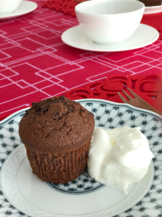 バレンタインDAYに! チョコカップケーキ_e0134337_08492001.jpg
