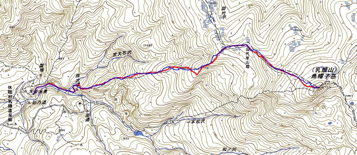 乳頭山（烏帽子岳） ～ ２０１７年１月９日_f0170180_01530554.jpg