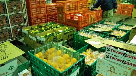 沼津産野菜の地産地消拡大へ~青果市場視察!_d0050503_2121446.jpg