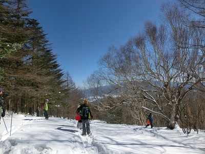 サンメドウズでスノーシュー_f0019247_2254133.jpg
