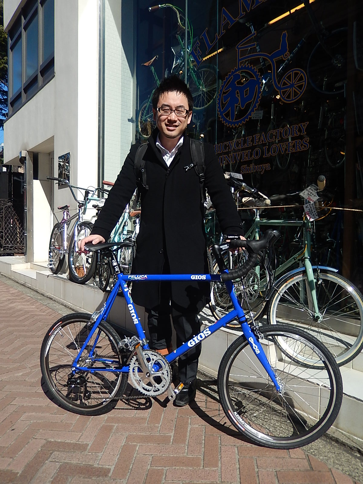 2月13日　渋谷　原宿　の自転車屋　FLAME bike前です_e0188759_19285278.jpg