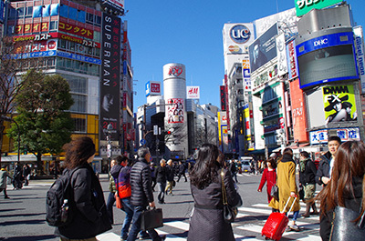 2月13日（月）今日の渋谷109前交差点_b0056983_14423270.jpg