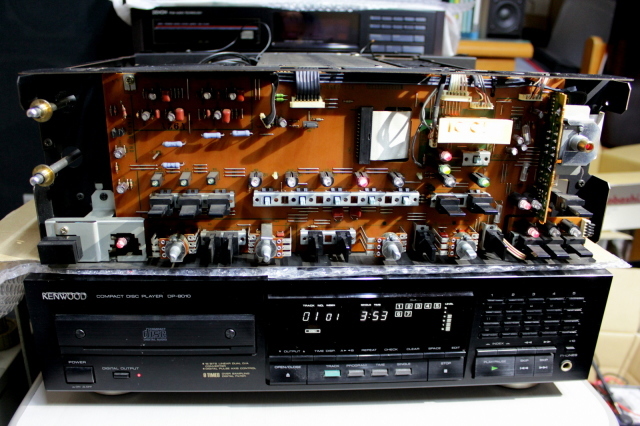 KENWOOD D-3300A 修理その11 完成予告編 : 岡山ジャンク倶楽部 KENWOOD D-3300A 修理その11 完成予告編 : 岡山ジャンク倶楽部
