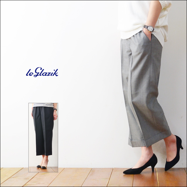 LE GLAZIK [ル グラジック] WOOL MOHAIR TROPICAL PANTS [JL-2511WTM] ウールモヘヤトロピカルパンツ LADY\'S_f0051306_20200237.jpg
