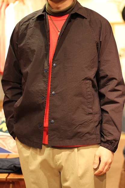 ANACHRONORM \"INDIGO TYPEWRITER COACH JACKET\" ANA272 ご紹介_f0191324_08404793.jpg