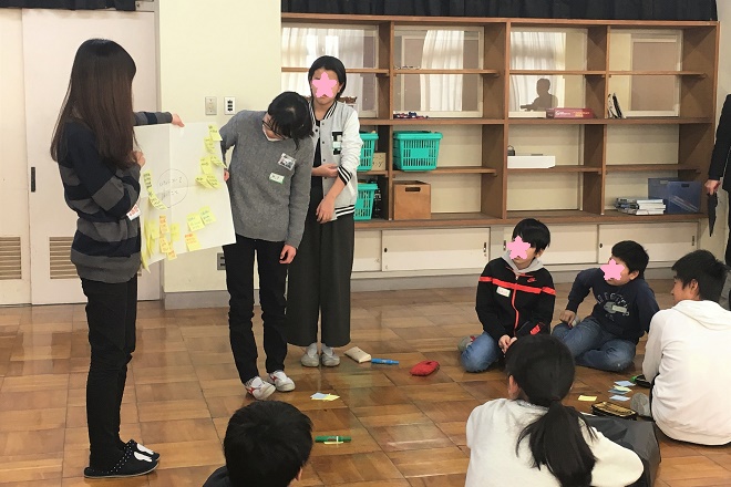 新潟市立赤塚小学校においてワークショップ「How are you?」を行ないました_c0167632_156234.jpg