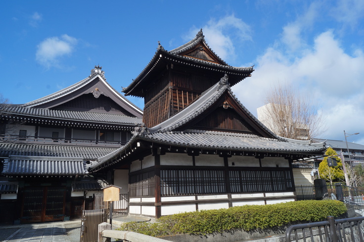 新撰組ゆかりの西本願寺 太鼓楼 たんぶーらんの戯言