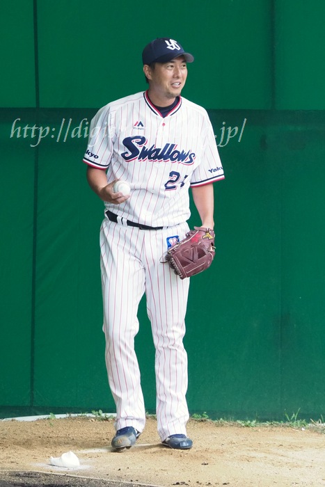 引退する松岡健一投手 懐かしのフォト 11年から17年 Out Of Focus Baseballﾌｫﾄﾌﾞﾛｸﾞ 19年終了