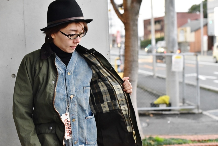 限定Babour ・・・ WASHED BEDALE JACKET 。。。残僅かです・・・小さい方へ・痩せた方へ_d0152280_16084435.jpg