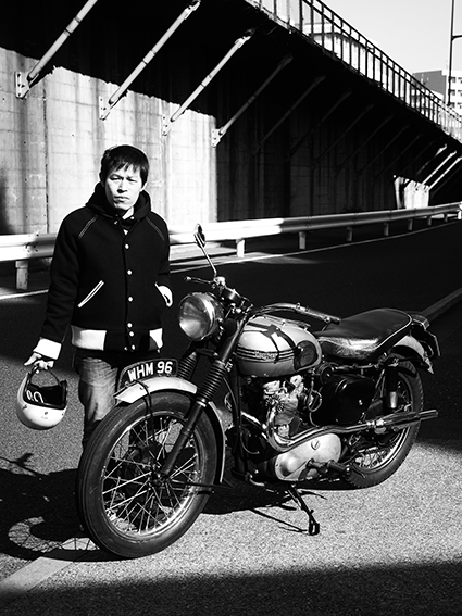 川部 健 & Triumph TR5(2017.01.22)_f0203027_19080925.jpg