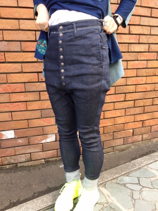 kapital キャピタル ハイパー ストレッチデニムツィッギー ピエロパンツ kapital キャピタル ハイパー ストレッチデニム ツィッギー