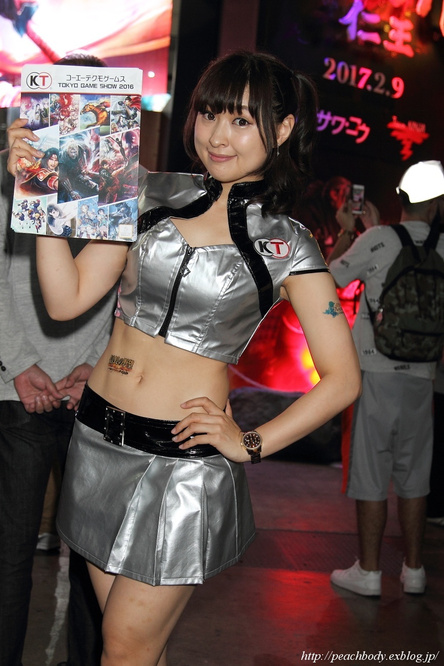 川本あかり さん コーエーテクモゲームス ブース Peach Body 川本あかり さん コーエーテクモゲームス ブース Peach Body