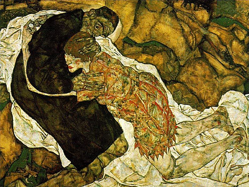 エゴン・シーレ 死と乙女 (ディーター・ベルナー監督 / 原題 : Egon Schiele - Tod und Mädchen)_e0345320_23004615.jpg