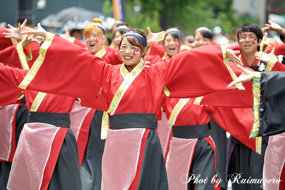 銭形よさこい2016 岡山うらじゃ連 四季 駅通会場_b0342253_15522698.jpg