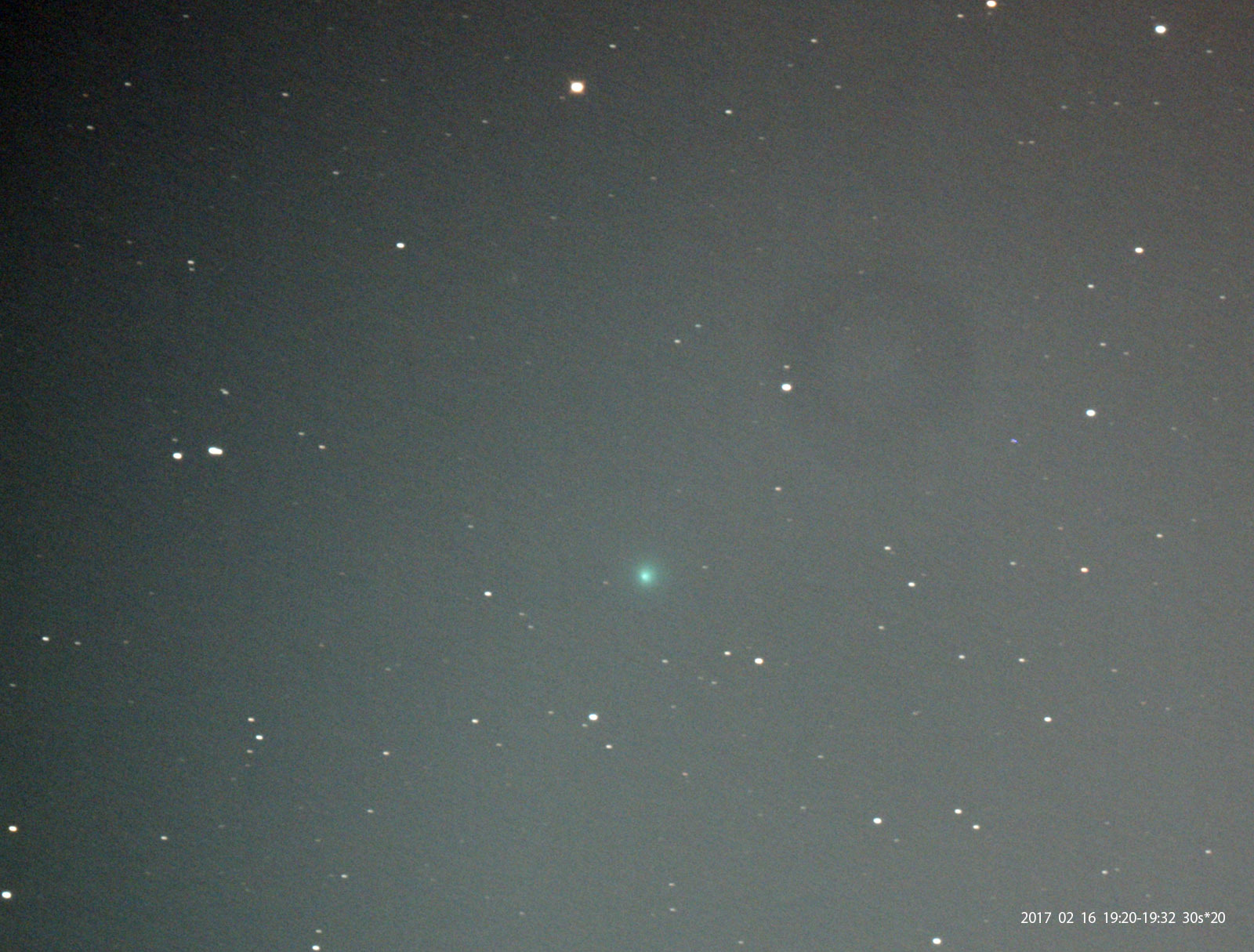 2月16日のエンケ彗星_e0174091_14183024.jpg