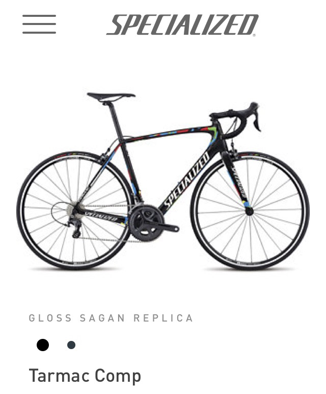 新車購入！】Specialized Tarmac Comp 2017 サガン : 乗り気ですよ♪
