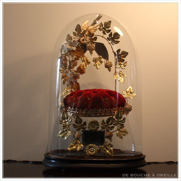 globe de mariée グローブ・ド・マリエ アンティークのガラスドーム_d0184921_1533317.jpg
