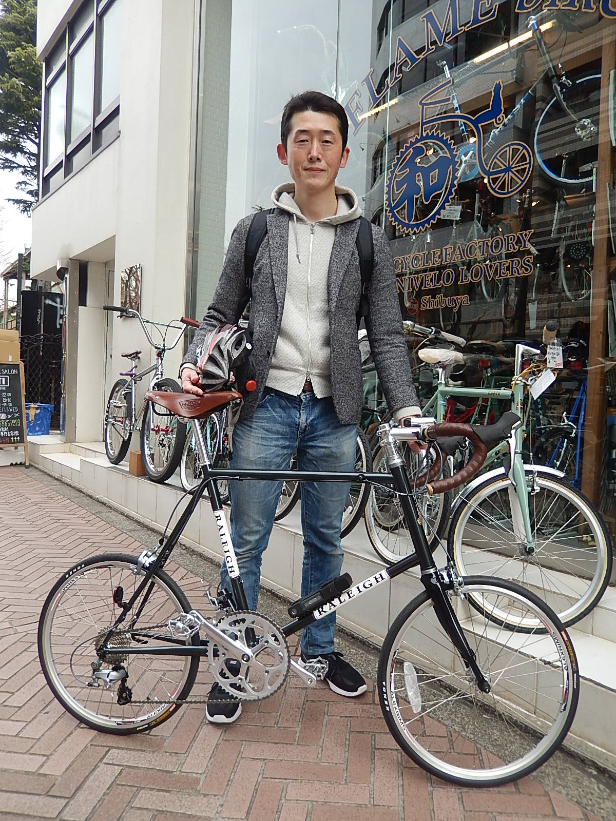 2月18日　渋谷　原宿　の自転車屋　FLAME bike前です_e0188759_16555299.jpg