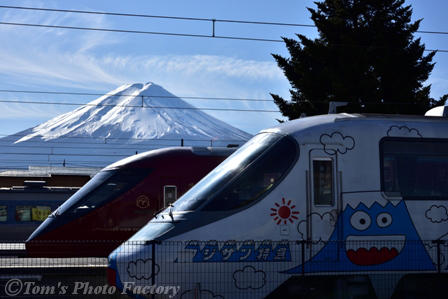 富士を眺める旅～「河口湖駅」と「ほうとう不動」_b0155692_0243835.jpg