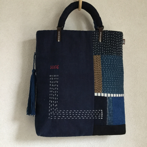 刺し子トート_e0358096_20213306.jpg
