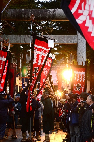 八戸えんぶり　1日目　長者山奉納準備_c0299631_6145884.jpg