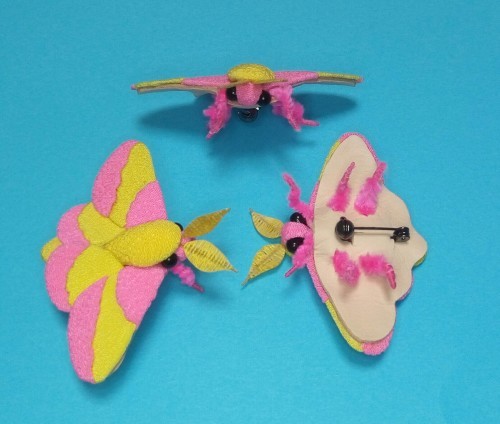 ロージーメープルモス とちみやびの押絵