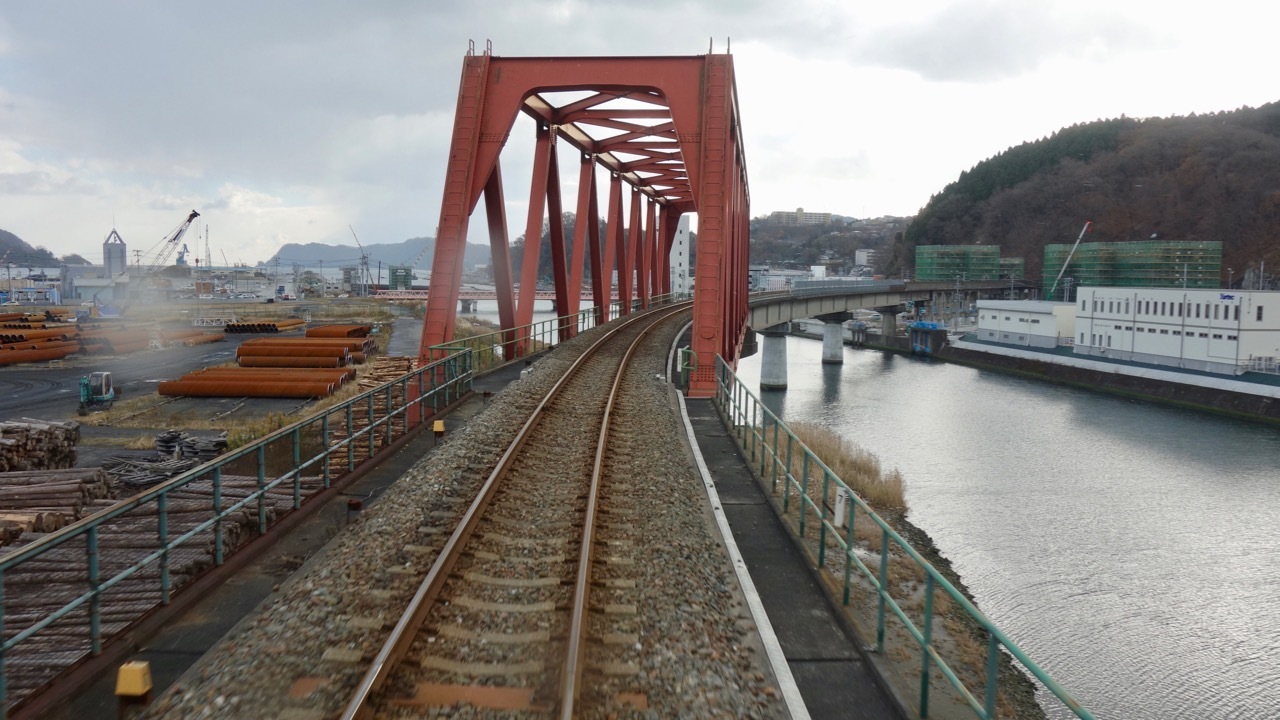 鉄旅 vol.23 大人の休日倶楽部パス　東北　2016/11/29（月）2　三陸鉄道南リアス線　大船渡線BRT　大船渡線_a0076160_00395818.jpg