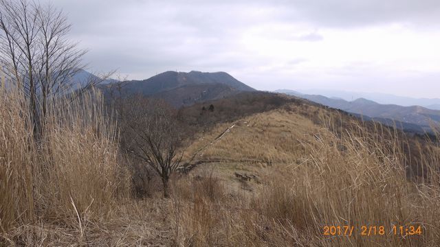 2/18（土）　石割山・大平山（山中湖）　雪上ハイクのつもりが。。。_c0133096_15061643.jpg