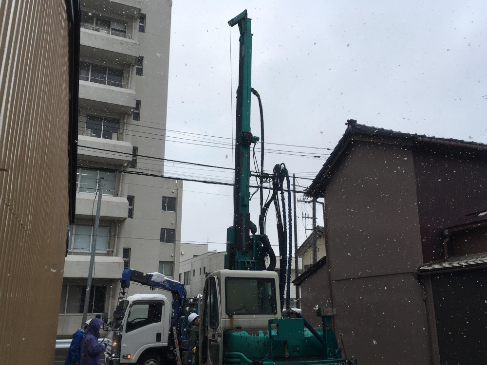 白山浦の家 地盤改良工事と基礎工事_b0349892_22014201.jpg