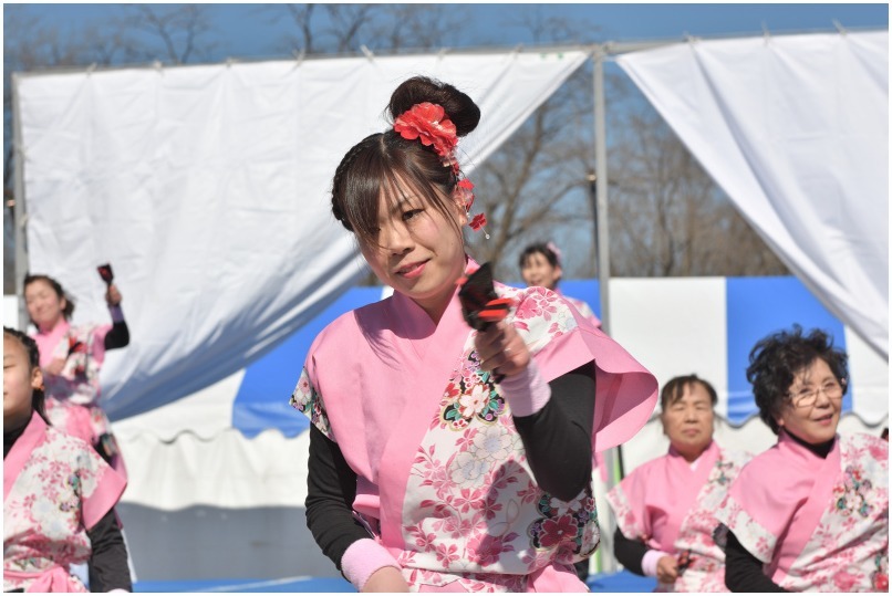 第3回　鍋祭り新春よさこい　「世明」さん　埼玉県毛呂山町_c0276323_15282475.jpg