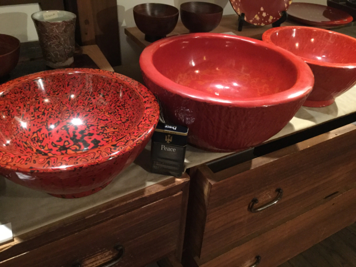 会津塗 乾漆鉢 木製漆器 允作（木製本漆塗 白木屋漆器店