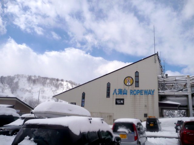 2017年2月21日　六日町八海山の様子　新雪30㎝で始まり、お昼までに＋20㎝のプチリセットへ_e0037849_19090511.jpg