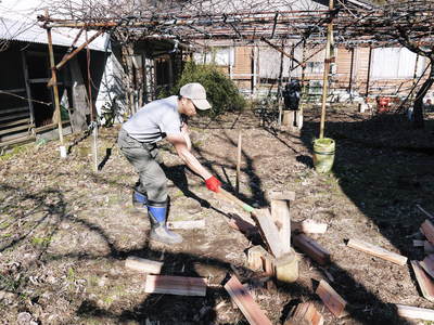 春が待ち遠しい！けどまだ来ないで！株式会社旬援隊の敷地内の様子と最旬食材の紹介！_a0254656_1823350.jpg