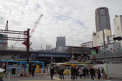 2月22日（水）今日の渋谷109前交差点_b0056983_11560531.jpg