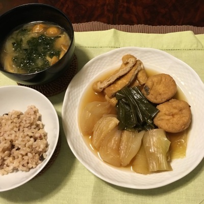 春の味　葉玉ねぎ煮_f0369014_10445887.jpg