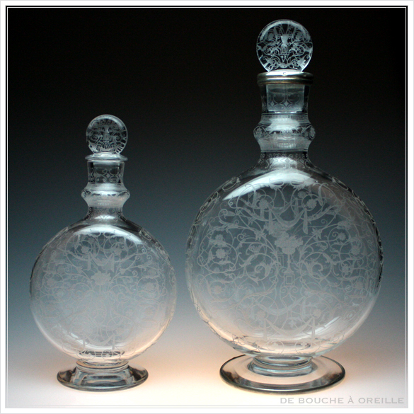 Baccarat \"Michelangelo\" アンティーク オールド バカラ ミケランジェロ カラフェ・デカンタ 1_d0184921_12165769.jpg