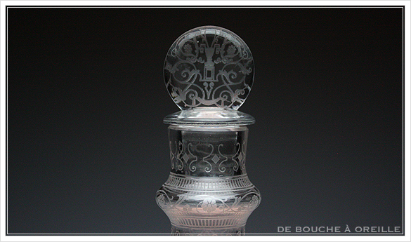 Baccarat \"Michelangelo\" アンティーク オールド バカラ ミケランジェロ カラフェ・デカンタ 1_d0184921_12471725.jpg