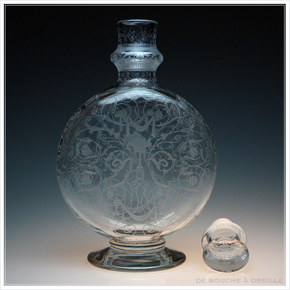 Baccarat \"Michelangelo\" アンティーク オールド バカラ ミケランジェロ カラフェ・デカンタ 1_d0184921_14242594.jpg